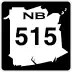 Route 515 marker