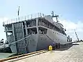 Ex RFA Sir Galahad (G-29) arriving in Brazil 2008.