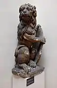 Heraldic lion, end of the 18th century