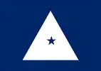Flag of a NOAA Corpsrear&nbsp;admiral (lower&nbsp;half)