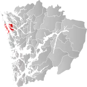 Herdla within Hordaland