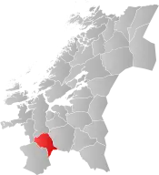 Rennebu within Trøndelag