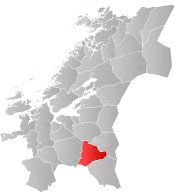 Holtålen within Trøndelag