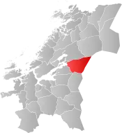 Verdal within Trøndelag