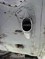 cooling air inlet and cartridge outlet of NR30 on a Su-22
