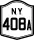 New York State Route 408A marker