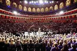 National Youth Choirs at the Royal Albert Hall in 2016.