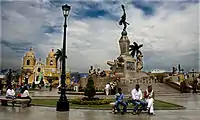 Plaza de Armas of Trujillo, Location of Miss La Libertad 2012