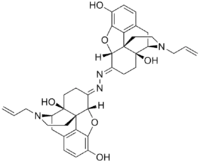 Chemical structure of Naloxonazine