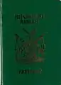 Namibian non-biometric passport (1990–2017)
