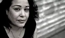 Black and White Photograph of Nancy Mercado