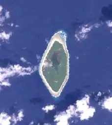 Image 6The reef island of Nanumanga (from Coral reefs of Tuvalu)