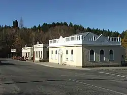 The historic precinct of Naseby, New Zealand