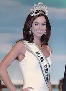 The Mikimoto Crown  as worn by Miss Universe 2005, Natalie Glebova