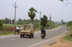 National Highway 221(NH 221) near Nellipaka