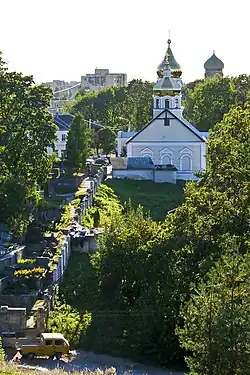 Old Believers' cemetery and chapel