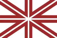 Naval jack of Latvia