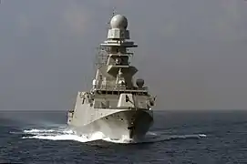Carlo Bergamini underway on 6 October 2011.