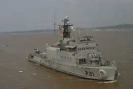 River patrol ship Raposo Tavares.