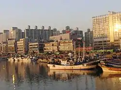 Wolgot Harbor past Oido Station