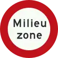 C22a: Environmental zone: no access for vehicles not compliant with article 86d of RVV 1990