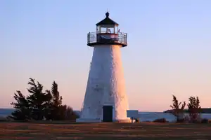 Ned's Point Light at Sunset