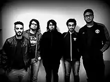 Nemesis in 2013. From L-R: Zohad Reza Chowdhury, Raqibun Nabi Ratul, Sultan Rafsan Khan, Zafir Huq and Dio Haque.