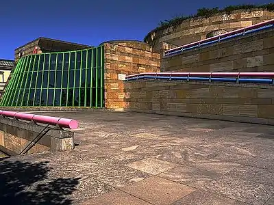 The Neue Staatsgalerie in Stuttgart, Germany, by James Stirling (1977–1983)