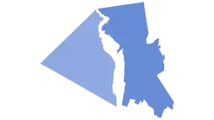 County ResultsJones:&nbsp;&nbsp;&nbsp;&nbsp;&nbsp;50–60% &nbsp;&nbsp;&nbsp;&nbsp;&nbsp;60–70%