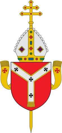 Coat of arms of the Diocese of Westminster