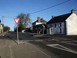 The R639 (i.e. the former N8) through New Inn