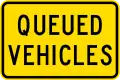 Queued vehicles ahead