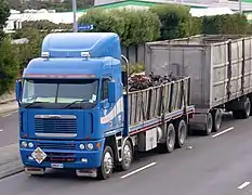 2006  Argosy 8x4 twin-steer flatbed towing trailer in New Zealand