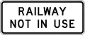 (A41-4) Railway Not In Use
