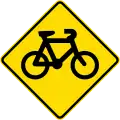 (W16-7/PW-35) Watch for cyclists