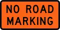 (TW-2.8) No Road Markings