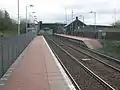 Both platforms in view and looking towards Kirkconnel