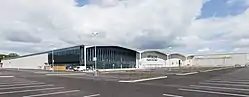 Newton Aycliffe Rail Vehicle Assembly Facility exterior