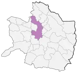 Location of Nishapur County in&nbsp;Razavi&nbsp;Khorasan&nbsp;province
