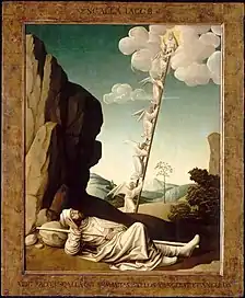 Nicolas Dipre. Le songe de Jacob. c.1500 Avignon, Petit Palais.