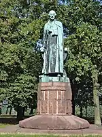 Petrus Canisius in the Hunnerpark in Nijmegen