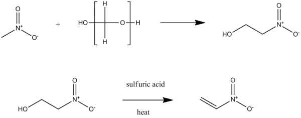 Preparation of nitroethylene