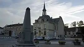 The town hall in Nogent-l'Abbesse
