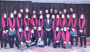 Noor-e Omid choir's first private performance
