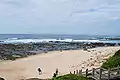 Beach off Norah Head