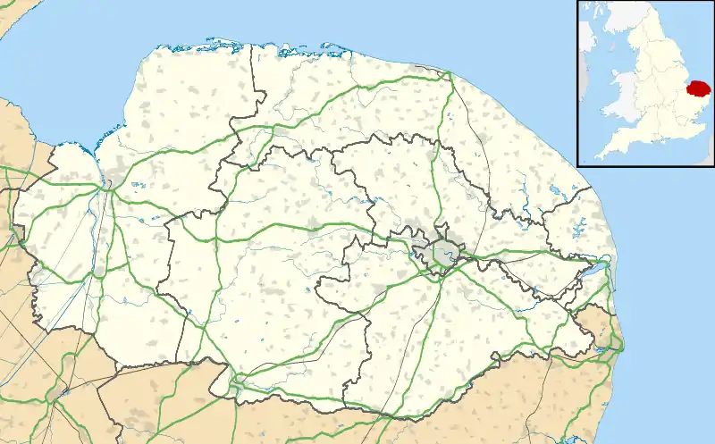 Hunstanton is located in Norfolk