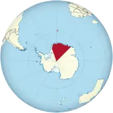 Dependencies of Norway (red)