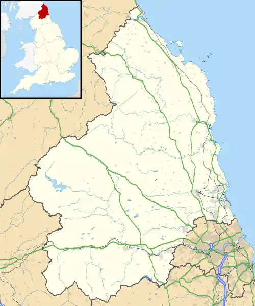 Simonside Hills is located in Northumberland