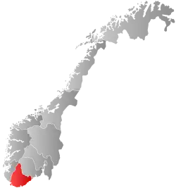 Location in Norway