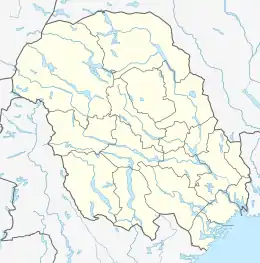 Vadfoss is located in Telemark